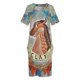 thumbnail image 4 of ¡Inspiración en Alas de Fuego! Clay the Dragon de L. Gottshall, vestido holgado con bolsillos, vestido de fiesta para mujer., 4 of 7