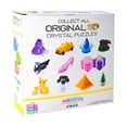 thumbnail image 5 of AreYouGame.com 3D Crystal Puzzle - Deluxe Rubber Ducks 3-Pack (Neon Orange/Green/Blue): 129 Pcs, 5 of 9
