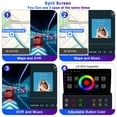 thumbnail image 5 of LEHX L6 Pro 8 núcleos 4G + 5G 2 Din Android Auto Radio multimedia para automóvil para Peugeot 206 206CC 206SW 2001-2008 2 Din Estéreo Carplay GPS, 5 of 5