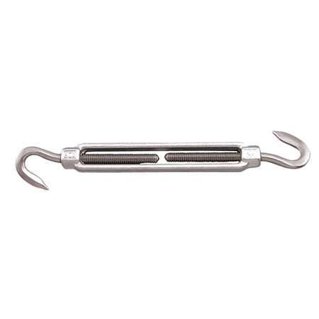 

316-NM STAINLESS STEEL TURNBUCKLE HOOK & HOOK 3/8 (S0111-HH10)