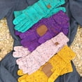 thumbnail image 3 of CC Cozy Confetti Tech Screen Touch Gloves, 3 of 6
