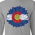 thumbnail image 4 of Inktastic Colorado Flag Sunflower Long Sleeve T-Shirt, 4 of 5