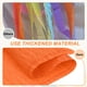 thumbnail image 4 of Uxcell Papel Crepé, rollo de papel crepé naranja rojo de 2 metros de largo y 50 cm de ancho, 4 of 7