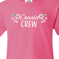 thumbnail image 4 of Inktastic Cousin Crew with Flowers Youth T-Shirt, 4 of 5