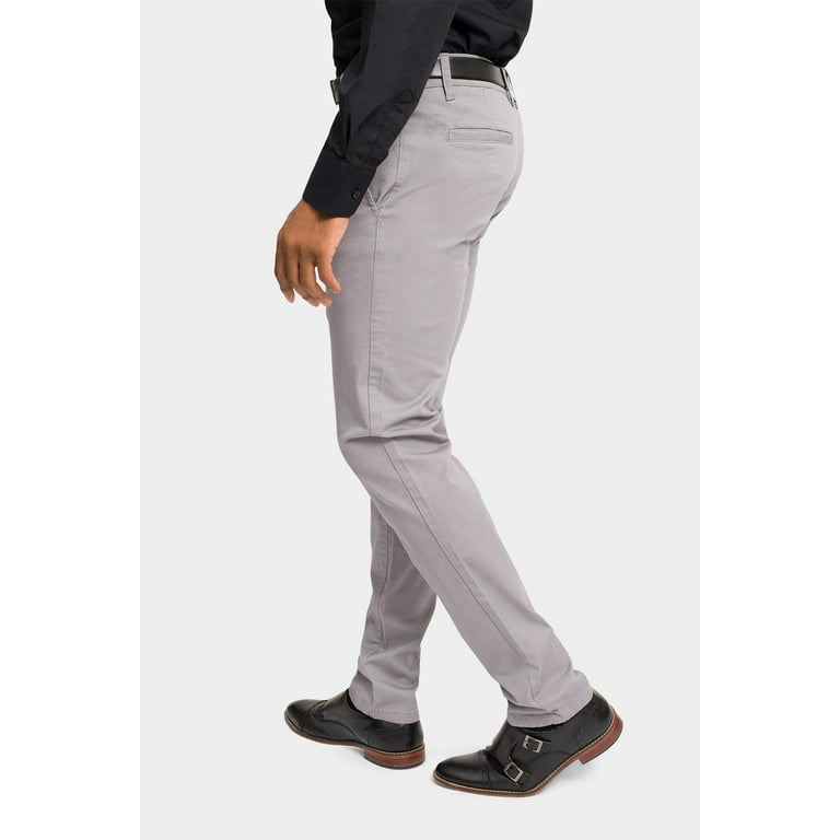 Victorious Men's Basic Casual Slim Fit Stretch Chino Pants Victorious Men's Basic Casual Slim Fit Stretch Chino Pants