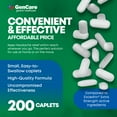 thumbnail image 2 of GenCare Headache Relief Acetaminophen 250mg, Aspirin 250mg & Caffeine 65mg, 200 Caplets, 2 of 7
