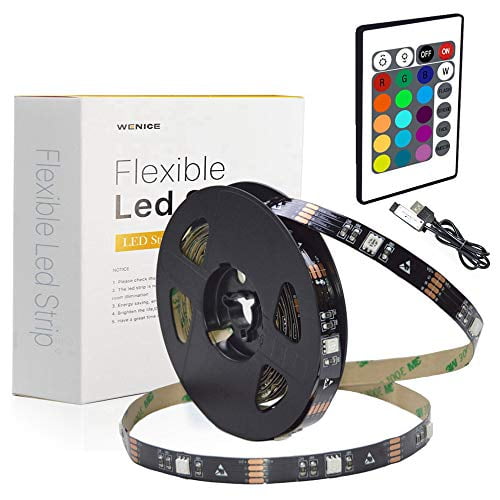 tv Backlight Strip 5.5m with WENICE LED Light Strip 18ft for TV 65 to 82inch