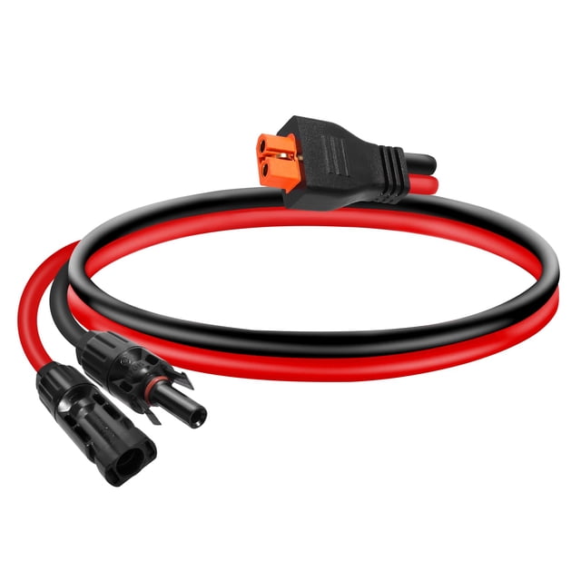 Cable Behaunty 10AWG de cobre estañado XT60i al panel solar