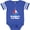 Football Blue and White, variant on Inktastic Grandpas First Mate Nautical Sailboat Boys Baby Bodysuit