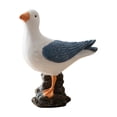 thumbnail image 2 of Uxgjfwu Christmas Seagull Figurine Ornament, Resin Seabird Tabletop Decorations, Rustic Vintage Coastal Beach Home Decor, 2 of 6