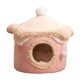 thumbnail image 2 of Casa para gatos con helado, cama para gatos con suficiente espacio interior para cachorros y gatitos, extra suave, lavable y antideslizante., 2 of 6