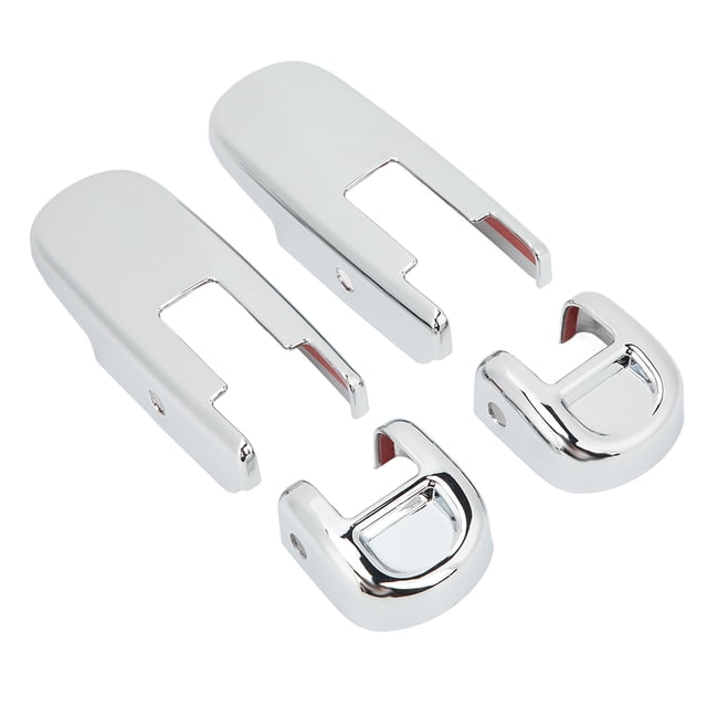 Cubierta de Manija de Liberación de Capó Vevor 4 Piezas Galvanoplastia Reemplazo Hummer H2 SUT 2003-2009