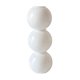 thumbnail image 5 of Jarrón de burbujas de vidrio, florero de vidrio, adorno para jardín, decoración de oficina, accesorios Blanco, 5 of 9