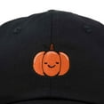 thumbnail image 2 of Dalix Baby Pumpkin Embroidered Cotton Baseball Cap Adjustable Dad Hat Womens in Black, 2 of 5