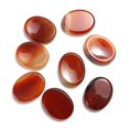thumbnail image 2 of Ellipsoidal Uncompressed Rose Quartz Thumb Stone (35x45x10mm) - Worry, Relaxation & Massage Stone, Natural Gemstone, 2 of 5