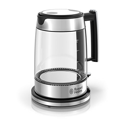 Russell Hobbs - Glass Kettle with 1.7 Liter Capacity, Stainless Steel