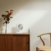 Vornado MOVIO 6 Omniwave Multi-Axis Oscillation Desk Fan, Alabaster