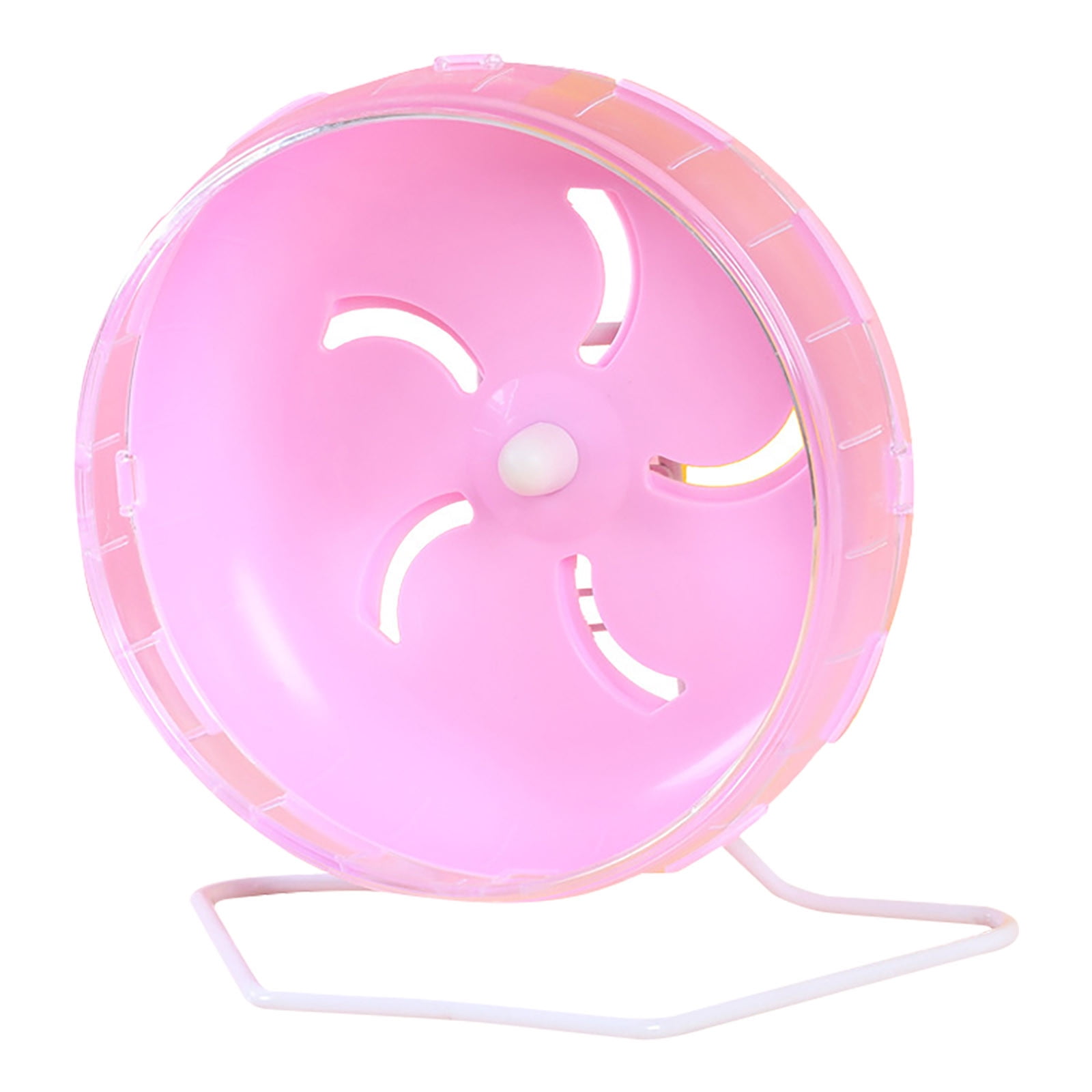 Novelty Funny Toy Silent Hamster Wheel Large Small Animal Exercise Stand Blue Design Easy Installation For Hamsters