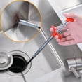 thumbnail image 4 of Cocina Drenaje Snake Clog Removedor De Limpieza De Cabello Plomería Tubería Alcantarillado 200cm SM SunniMix limpiador de cañerías, 4 of 8