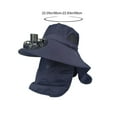 thumbnail image 3 of Nilvkv Solar Fan Hat Wide Brims Sun Hat with 1 Solar Fan Hat with Solar Fans Built In Fishing Hat with Fan for Men Waterproof Outdoor Hiking Camping Fishing Hat Gre, 3 of 6
