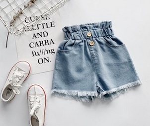 infant denim shorts