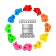 thumbnail image 2 of Accessoires de Cosplay & Mur d'Escalade Cosplay pour Enfants Multicolore avec Matériel PE Sensation de Main Confortable Poignées de Mur d'Escalade pour Jouets et Loisirs Intérieur Extérieur, 2 of 8
