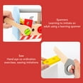 thumbnail image 3 of Wooden DIY Tool Sets Pretend Tool Set Screw And Nut Disassembly Solid Wood MDF Toys For Kids, 3 of 8