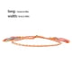 thumbnail image 4 of Pulseras de Hilo con decoraciones de flecos Sonducket Tipo 6, 4 of 6