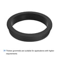 thumbnail image 3 of Unique Bargains Support de Illet en Caoutchouc Dia 3-31/64 Pieds (88.6mm) Type T Rond pour Protection des Fils, 3 of 5