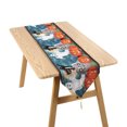 thumbnail image 1 of Diconna Halloween Table Flag Ghost Pumpkin Print Tablecloth Decorative Mat, 1 of 9