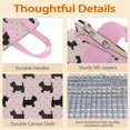 thumbnail image 4 of Scottish Terrier Insulated Lunch Bag for Women & Adults,Large Portable Soft Cooler Lunch Bag,Thermal Food Storage Tote with Pearl Cotton,8.66L,8.75x5.75x9.5 Inch, 4 of 6