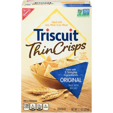Nabisco Triscuit Thin Crisps Original Crackers, 7.1