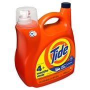 Tide Liquid Laundry Detergent, Original, 100 Loads, 146 fl oz, HE Compatible