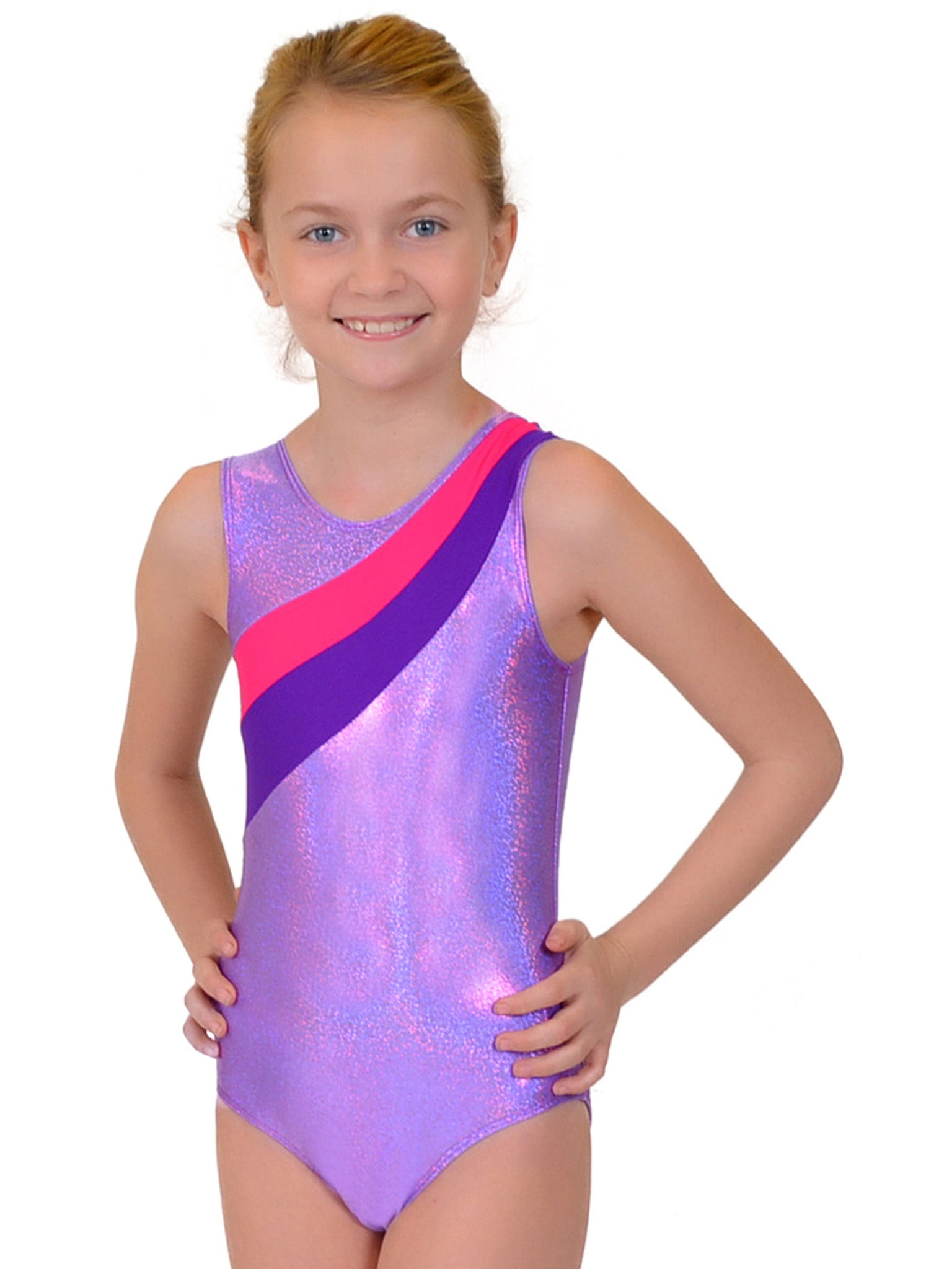 Stretch Is Comfort Girl's My Little Pony Leotard Small (6) / Purple