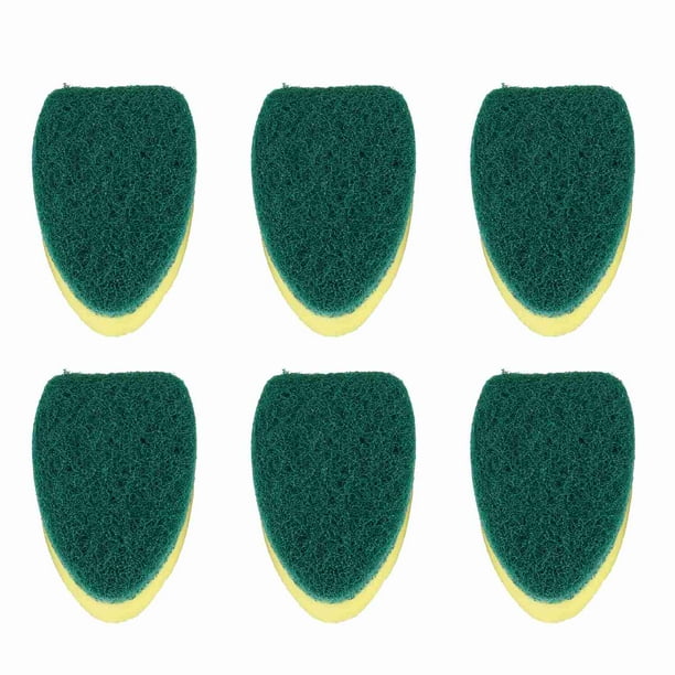 6 Pack Dish Wand Refills Sponge Heads, Dish Wand Brush Replacement