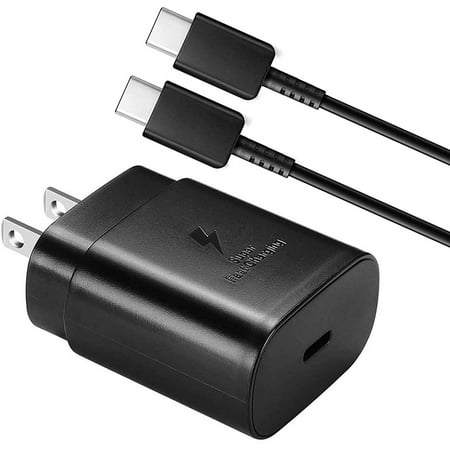 for ZTE Axon 30 Ultra USB C Super Fast Charging PD 25W Wall Charger with USB C Cable