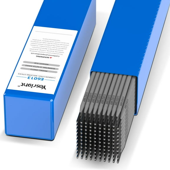Yes Right E6013 Welding Rods 3/32'' Carbon Steel Stick Welding Electrodes ARC Welding Equipment for Home Repairs 5LB