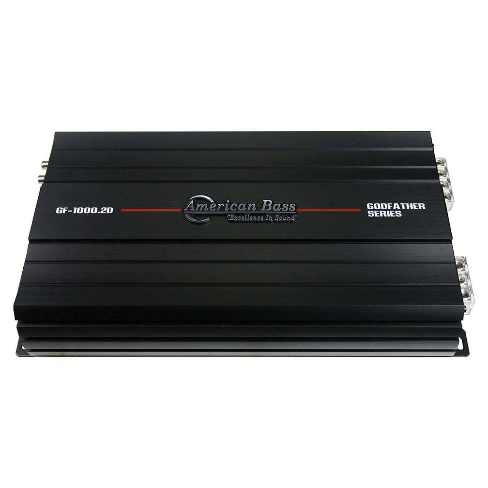American Bass 2CH Amplifier 1240 Watts RMS