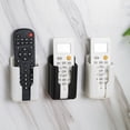 thumbnail image 4 of Opvise Wall-Mounted Remote Control Holder with Tool-Free Installation, Durable Plastic Organizer for TV/AC Remotes, Space-Saving Storage Box for Home & Office, 4 of 8