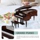 thumbnail image 3 of unbranded 1Ud Caja Musical Piano De Color Café Para En Casa, 3 of 6