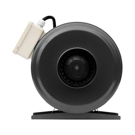 

SunStream 8 Inch 420 CFM Inline Duct Fan Vent Blower for HVAC Exhaust and Intake Grounded Power Cord