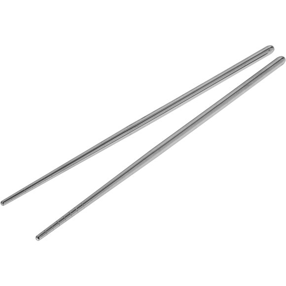 Joyce Chen Reusable Stainless Steel Metal Chopsticks Set, 5 Pair Set