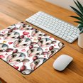 thumbnail image 4 of Cute Possum Faces Hearts Watercolor Low Profile Mouse Pad Mat, 4 of 7