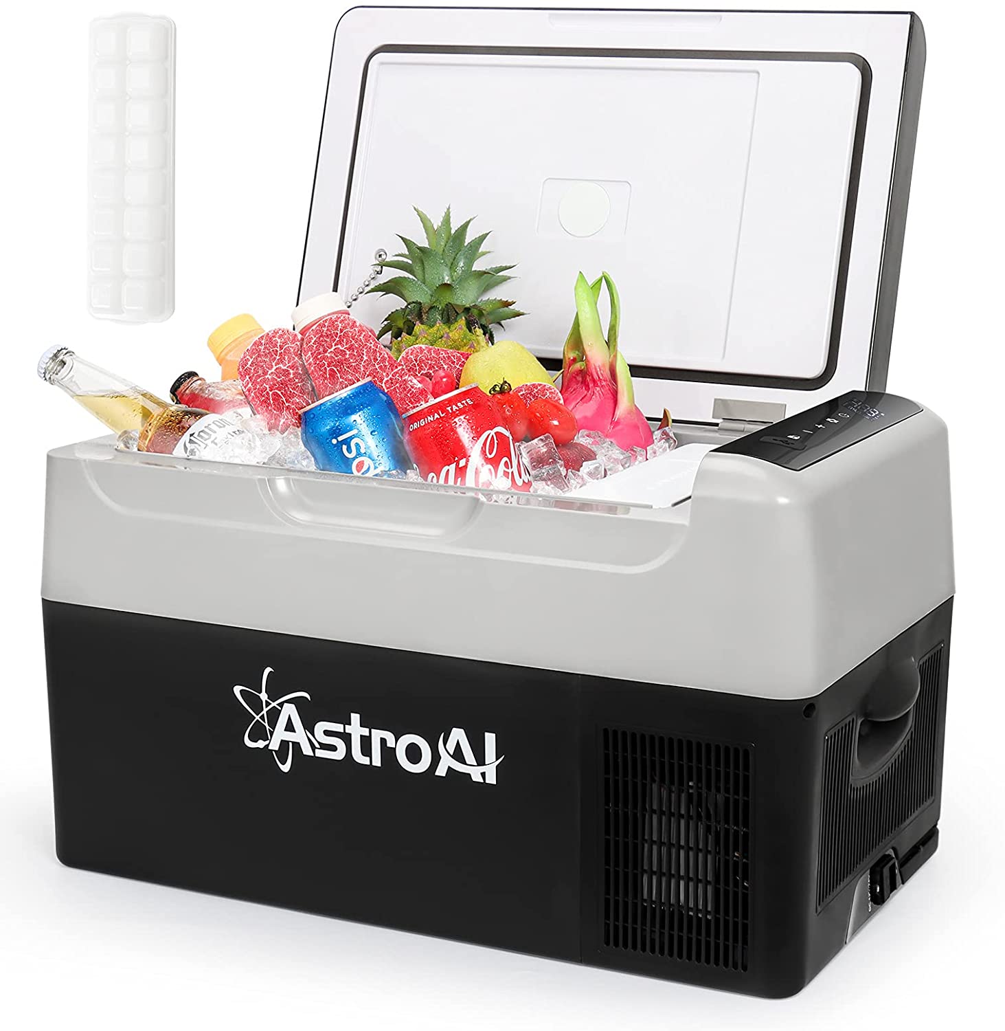 AstroAI Portable Freezer 23 Quart Camping Fridge 22L, 12V Car Travel Fridge (4℉68℉) 12/24V DC
