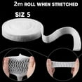 thumbnail image 5 of Triani 2Rolls Tubular Bandage Elastic Net Wound Dressing Retainer Stretch Elastic Gauze Bandages for Adults Small Wrist Forearm Elbow Kids Leg (5#/3.8cmx2m)White, 5 of 7