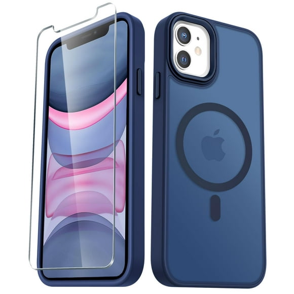 Funda YENAPOON para iPhone 11 de 6.1 pulgadas con protector de pantalla