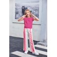 thumbnail image 2 of Camiseta sin mangas Outfit Arshiner para niñas, de 2 piezas, con estampado Palazzo, 2 of 8