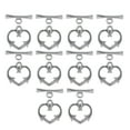 thumbnail image 4 of Jewelry Accessory,20Pcs OT Toggle Buckle Stainless Steel OT Toggle Clasps OT Necklace Clasps Ultra Responsive, 4 of 14