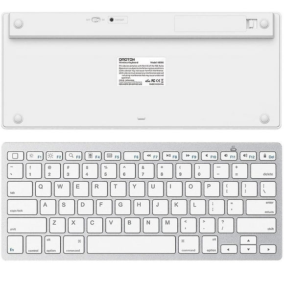 Clavier sans fil mince, 2,4 Ghz 78 touches Mini clavier sans fil