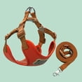 thumbnail image 2 of Small Dog Harness and Leash Set Mesh Dog Harness for Small Dogs Quick Release Buckle Puppy Harness for Walking Outdoor Trips Red 1 Pack, 2 of 6